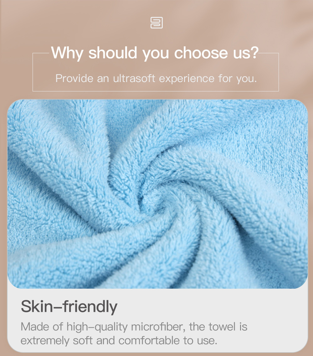 Solid Color Bear Towel-2